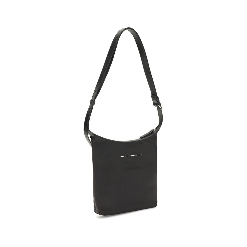 MM6 Black Nylon Shoulder Bag | Regal Royce