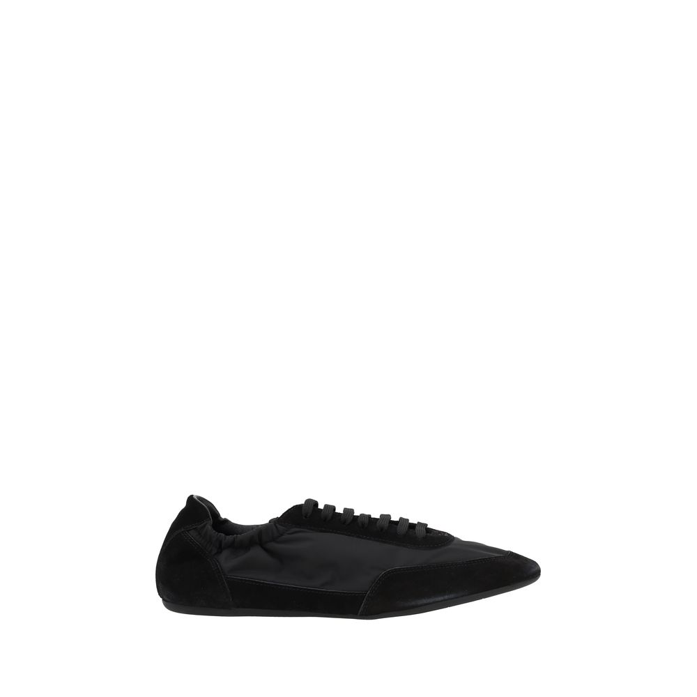 Prada Black Rubber Athletic Sneakers | Regal Royce