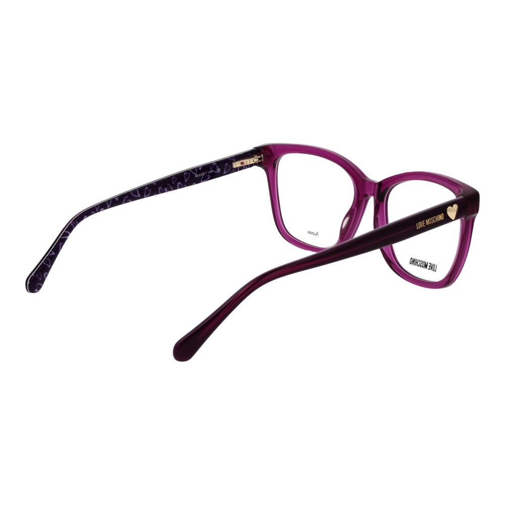 Love Moschino Purple Acetate Glasses (Frames) | Regal Royce