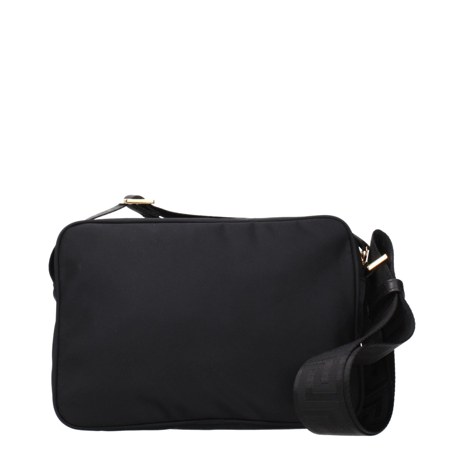 Versace Black Fabric Crossbody Bag | Regal Royce