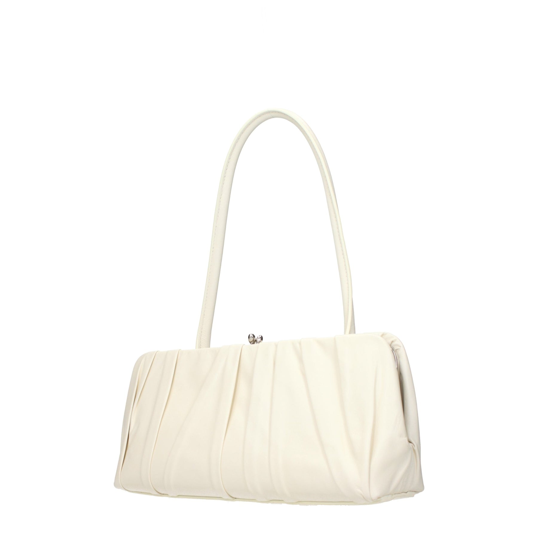 Jil Sander White Leather Shoulder Bag | Regal Royce