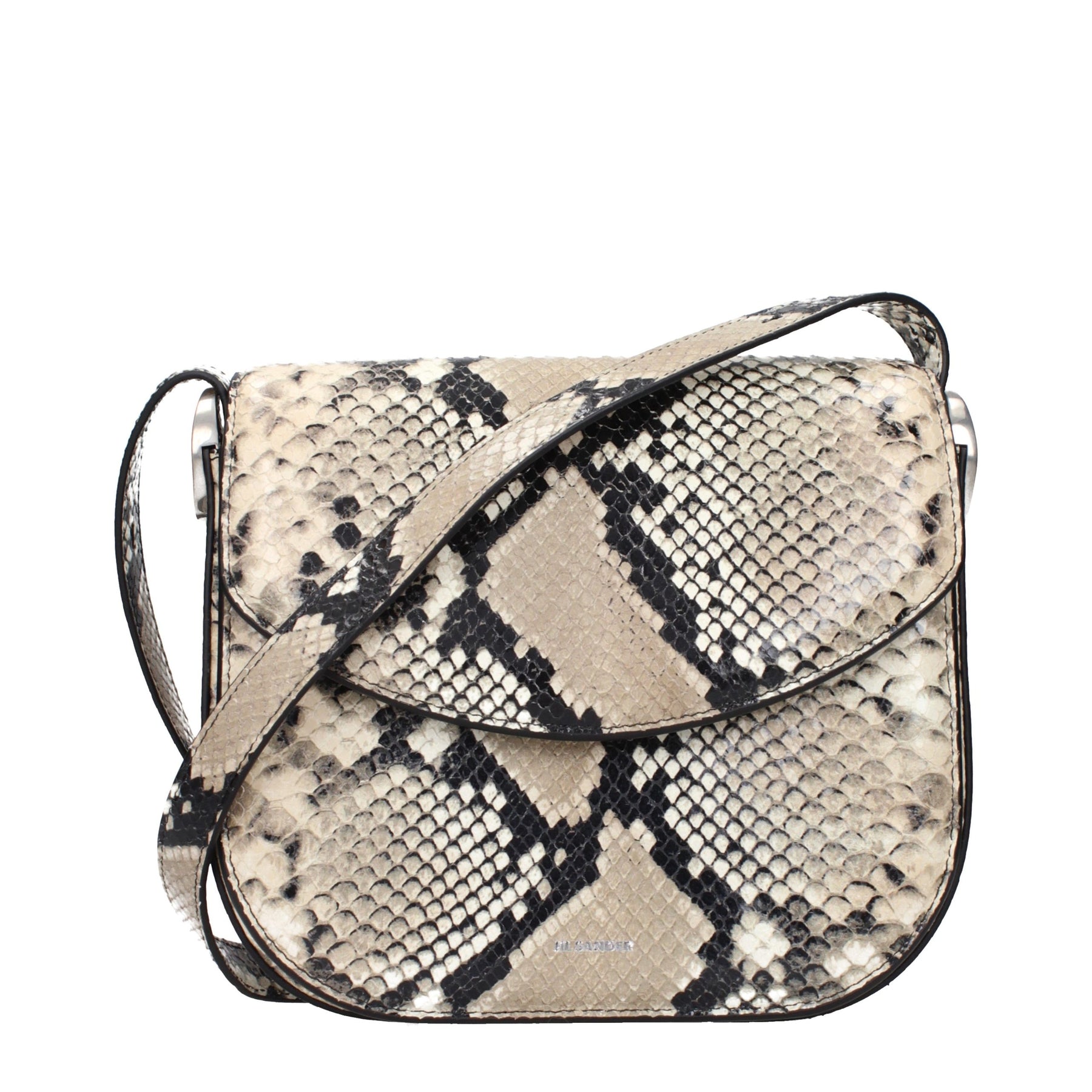 Jil Sander Beige Leather Crossbody Bag | Regal Royce