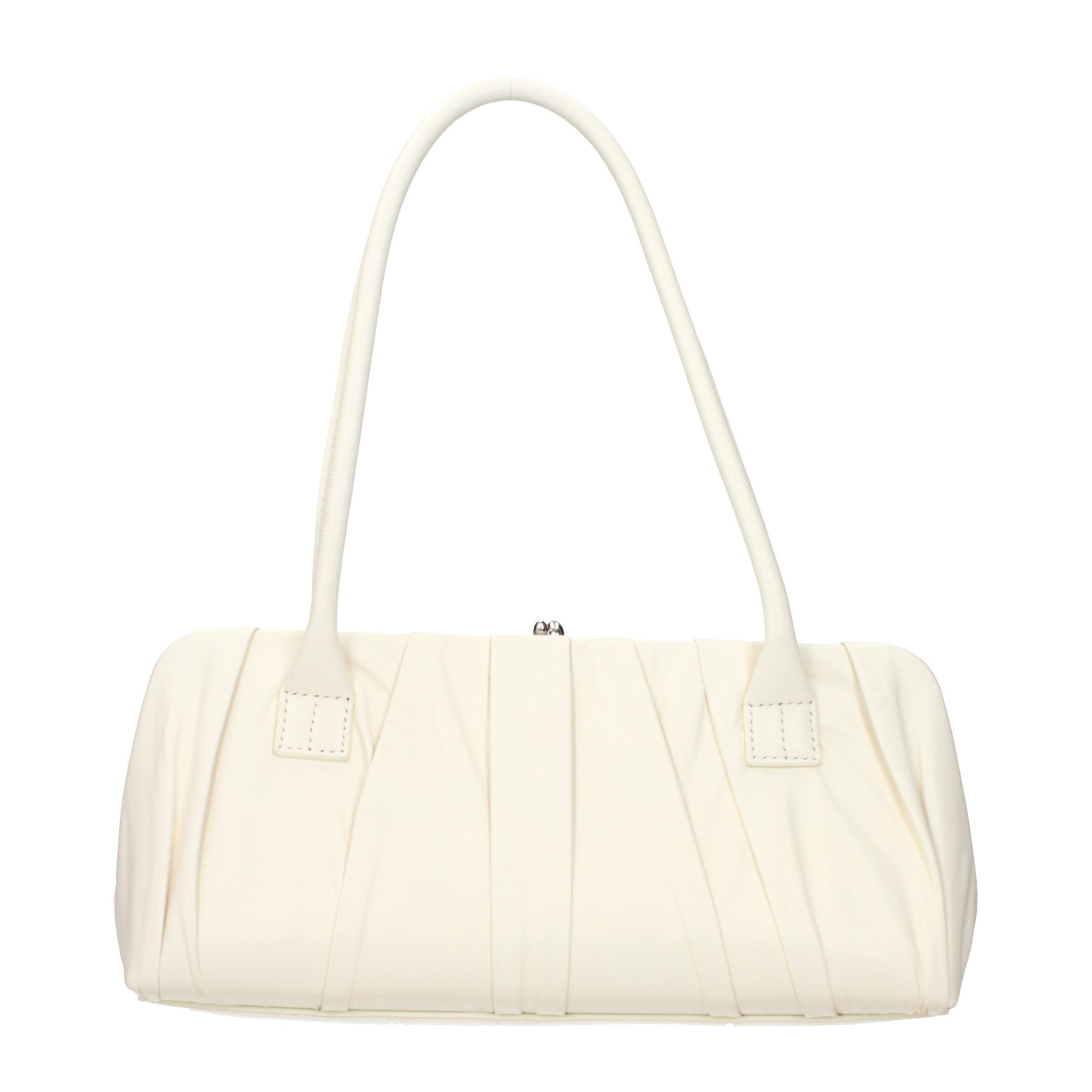 Jil Sander White Leather Shoulder Bag | Regal Royce