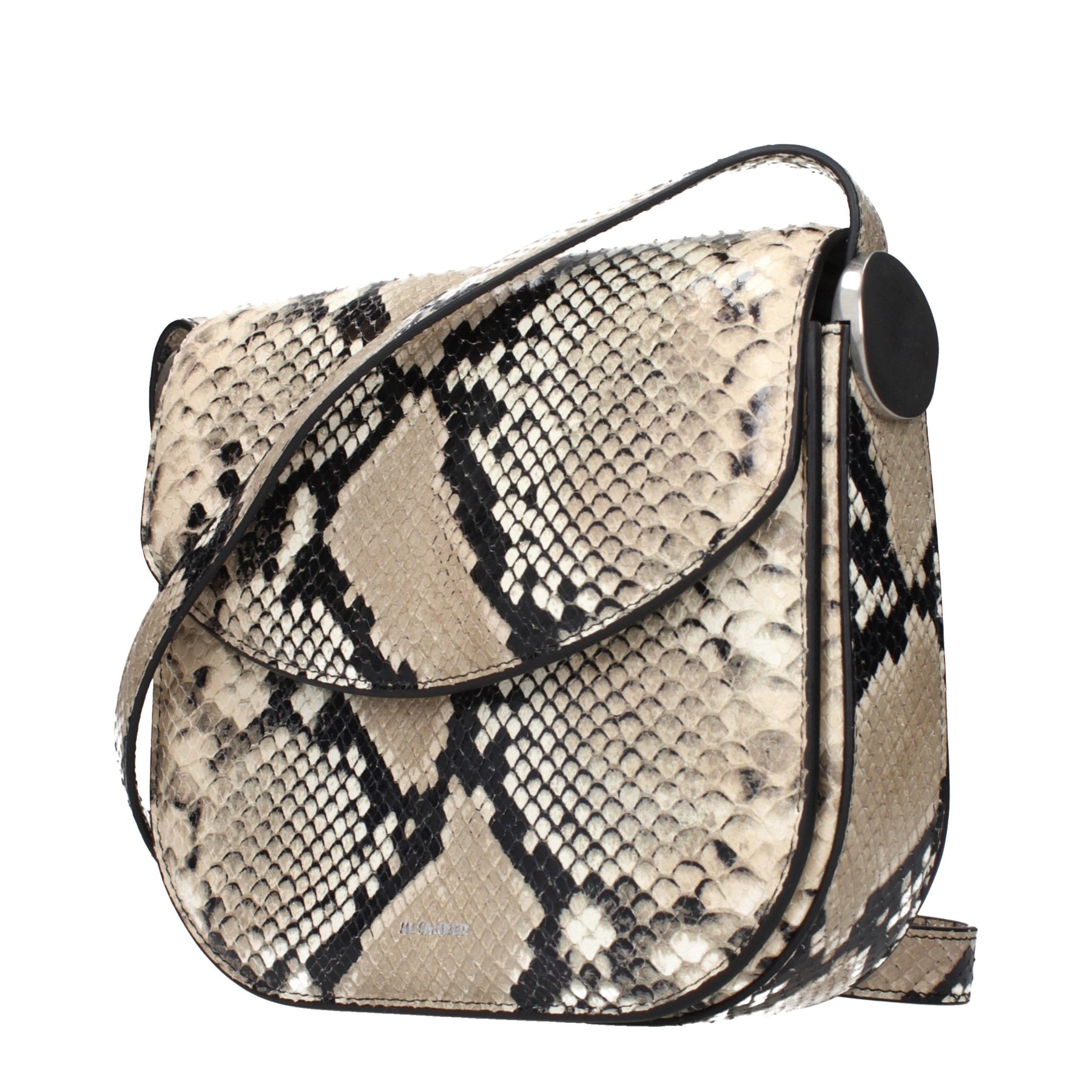 Jil Sander Beige Leather Crossbody Bag | Regal Royce