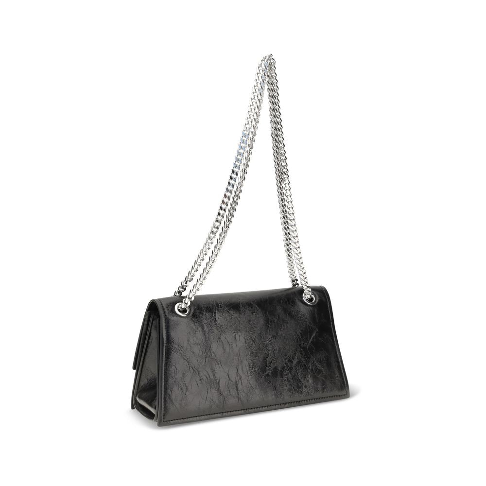 Tory Burch Black Suede Leather Shoulder Bag | Regal Royce