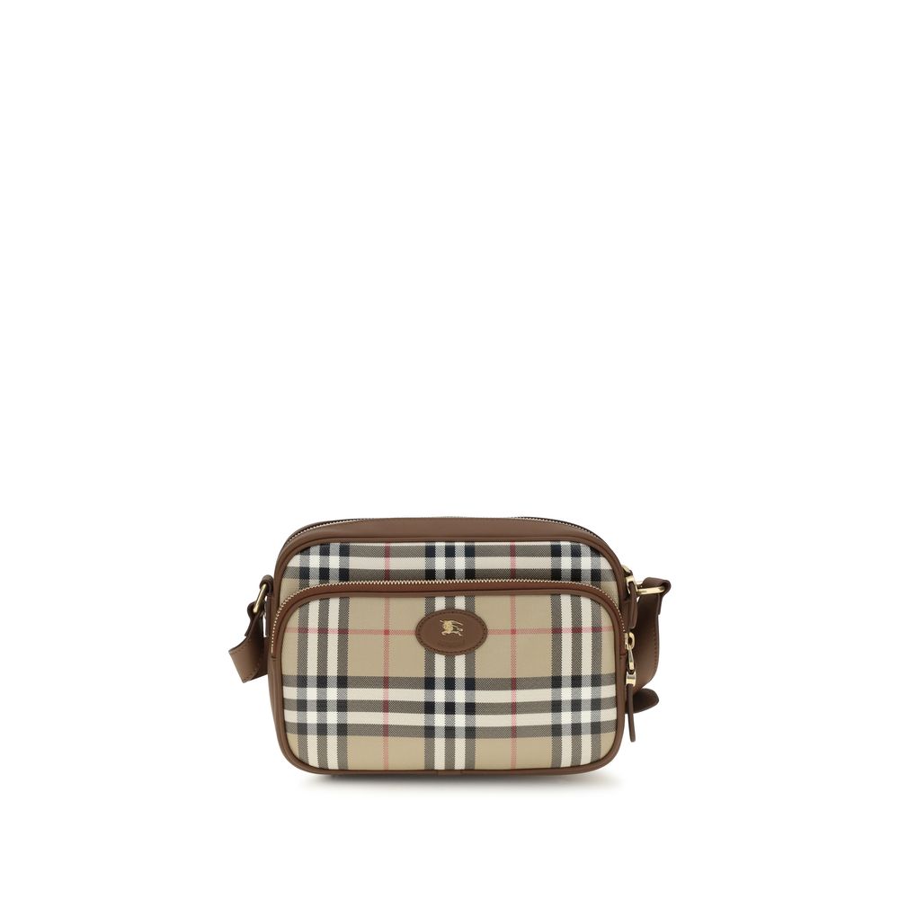 Burberry Beige Cotton Shoulder Bag | Regal Royce