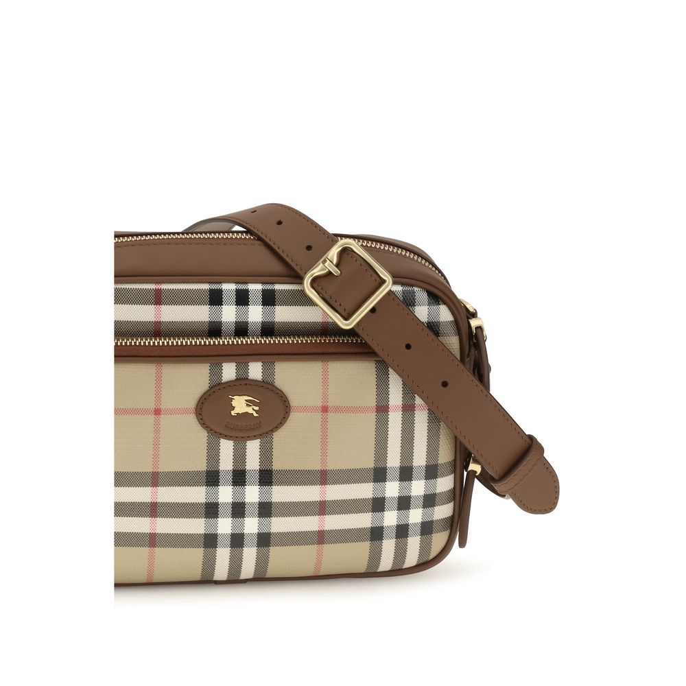 Burberry Beige Cotton Shoulder Bag | Regal Royce