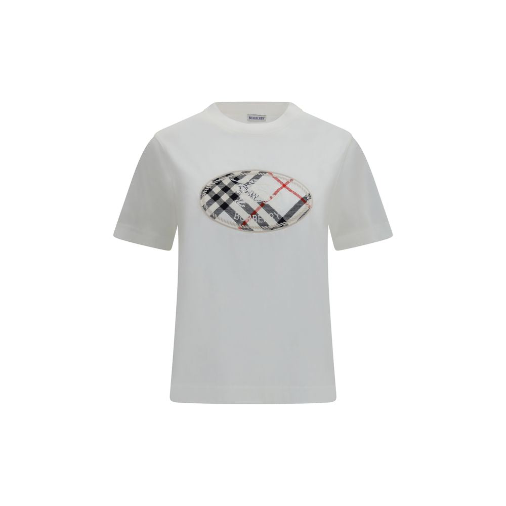 Burberry White Cotton T-Shirt | Regal Royce