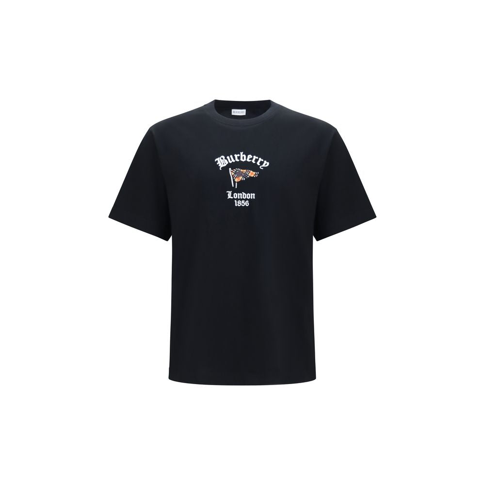 Burberry Black Cotton T-Shirt | Regal Royce