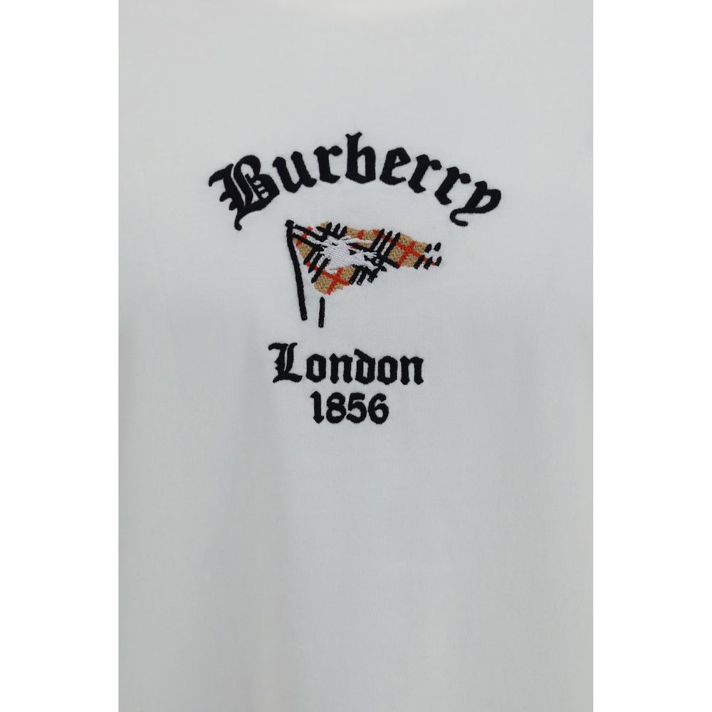 Burberry White Cotton T-Shirt | Regal Royce