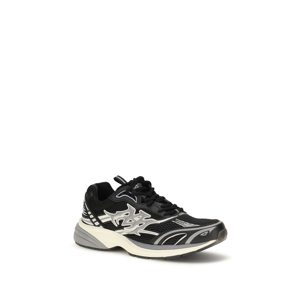 Amiri Black Calf Leather Bos Taurus Athletic Sneakers | Regal Royce