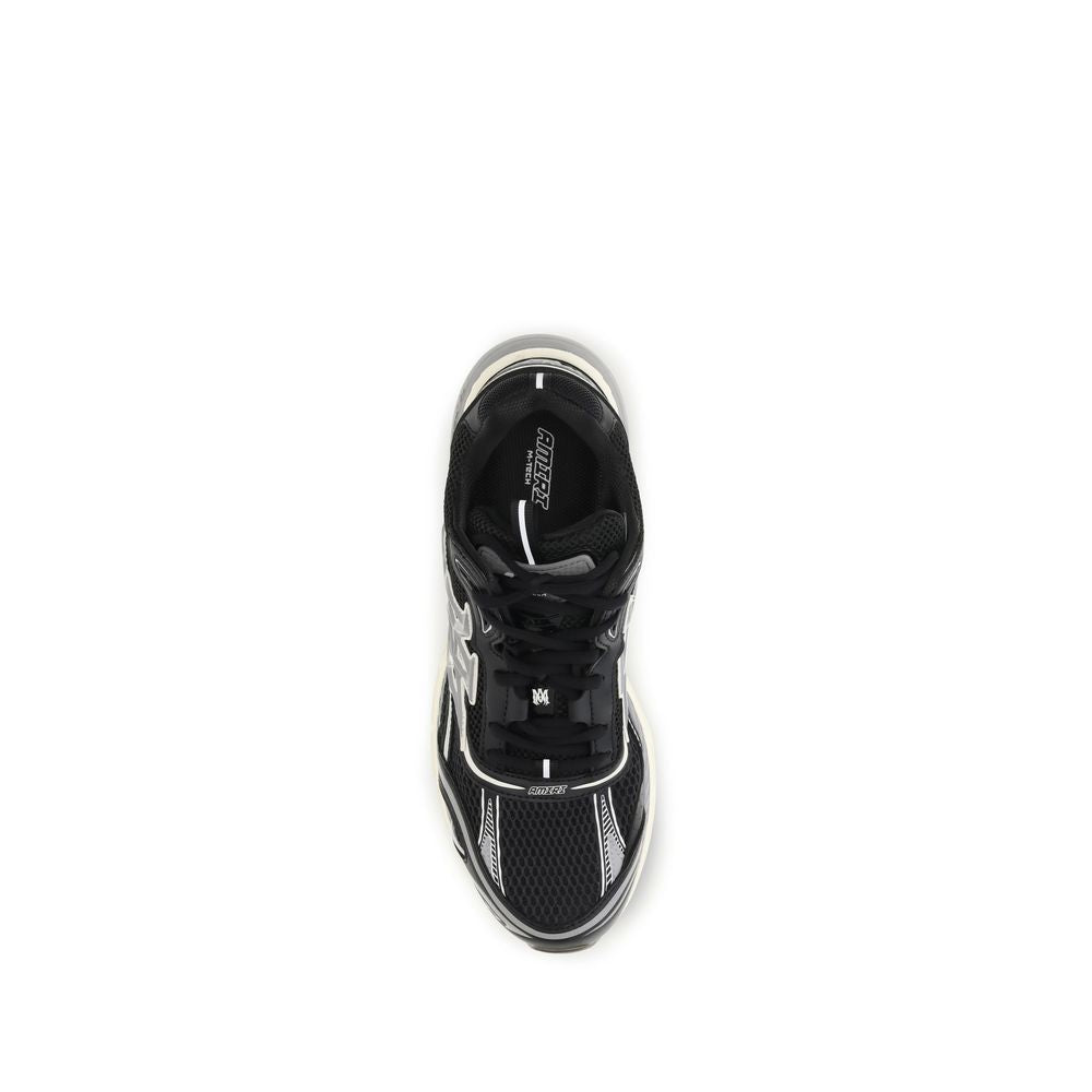 Amiri Black Calf Leather Bos Taurus Athletic Sneakers | Regal Royce
