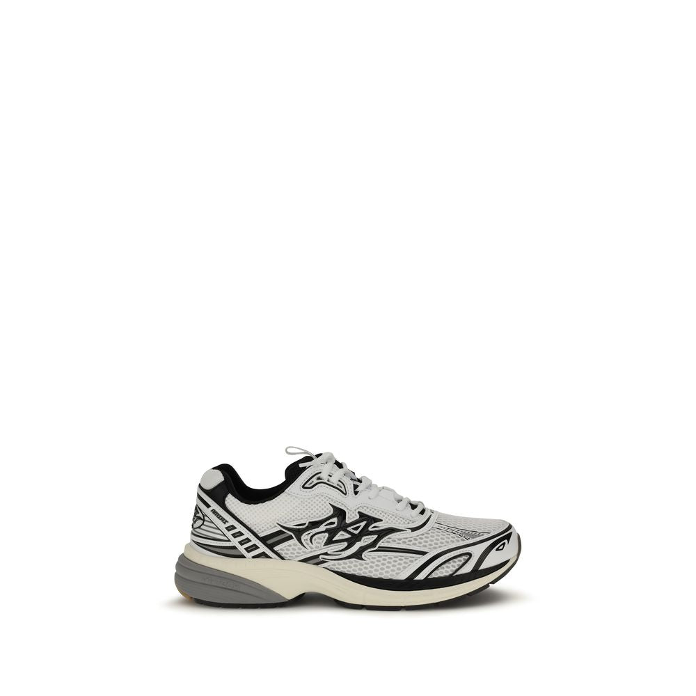 Amiri White Calf Leather Bos Taurus Athletic Sneakers | Regal Royce
