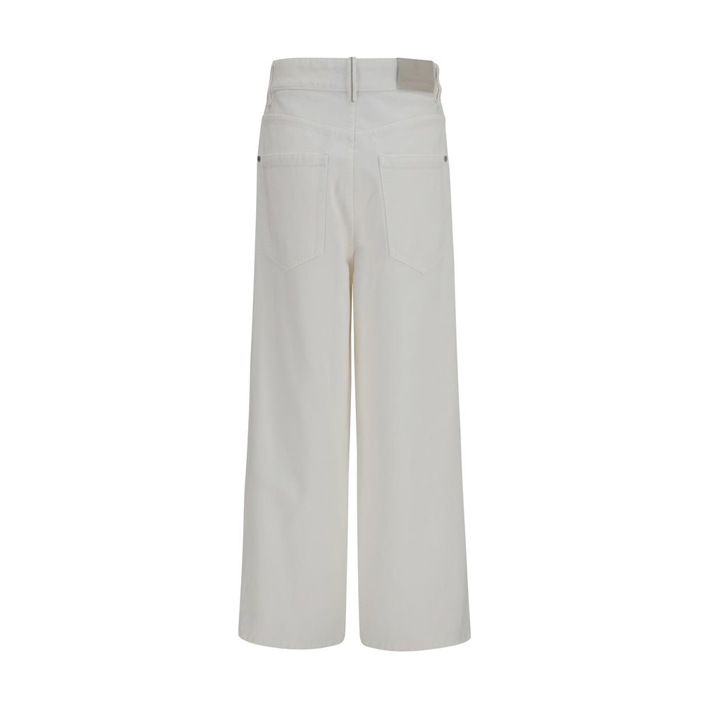 Brunello Cucinelli Beige Cotton Jeans Denim | Regal Royce