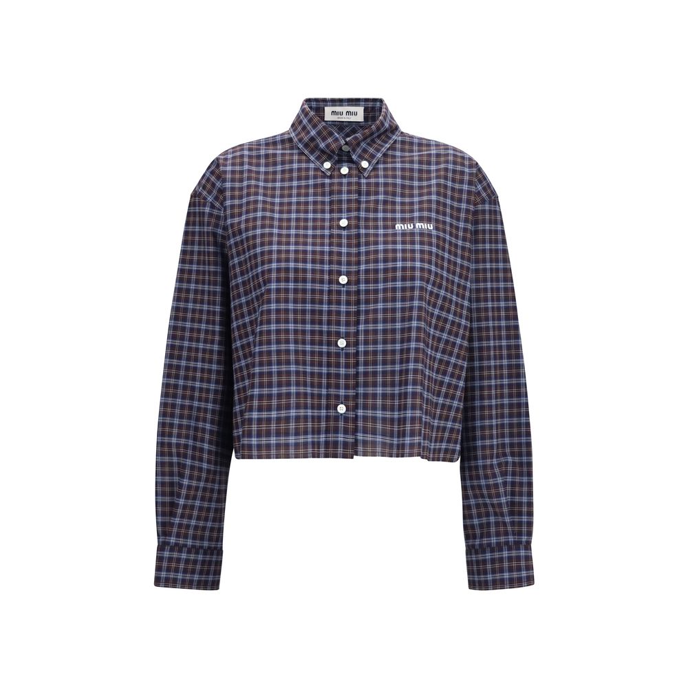 Miu Miu Multicolor Cotton Pattern Shirt | Regal Royce
