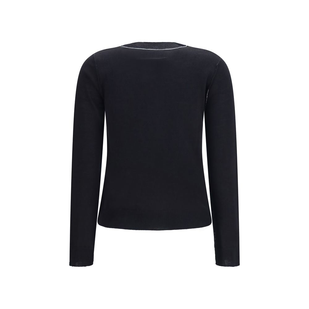 MM6 Black Wool Oves Aries Sportswear | Regal Royce