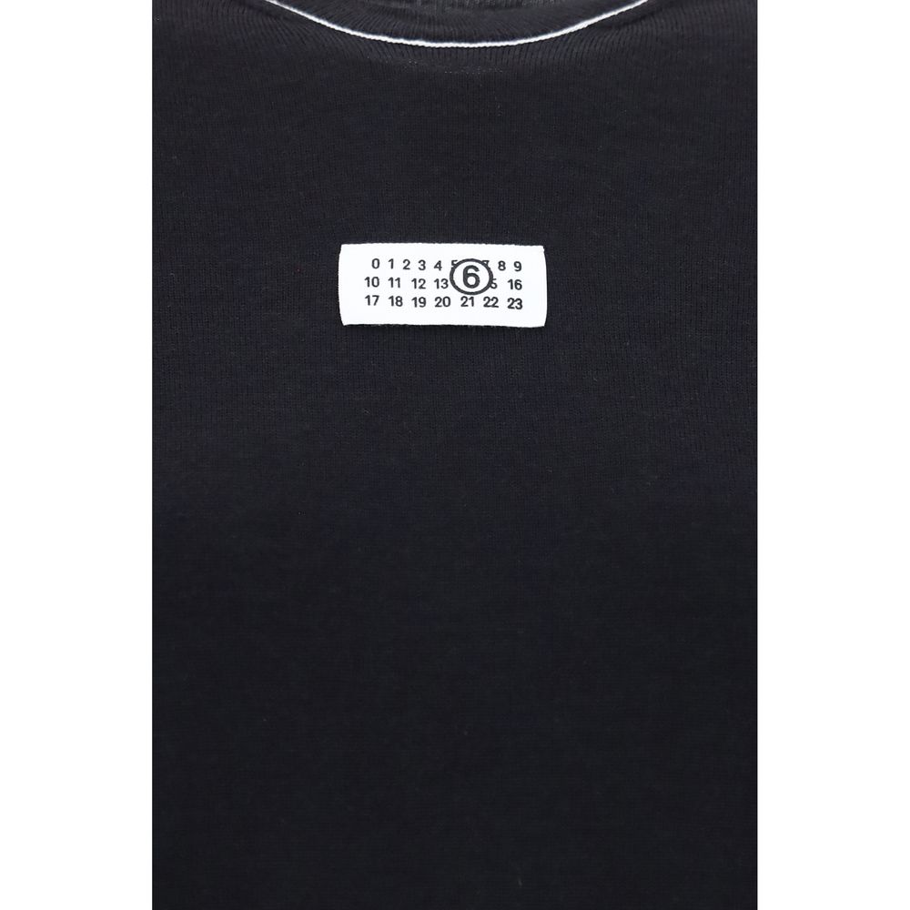 MM6 Black Wool Oves Aries Sportswear | Regal Royce