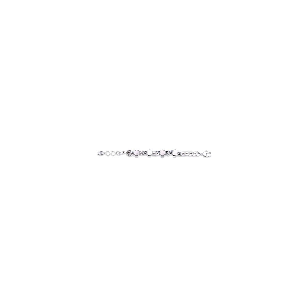 Alexander McQueen Silver Metal Bracelet | Regal Royce