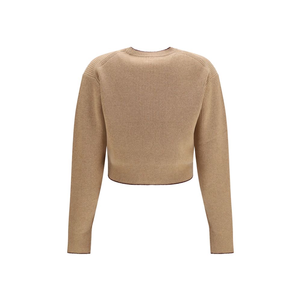 Chloé Beige Wool Oves Aries Sweatshirt | Regal Royce