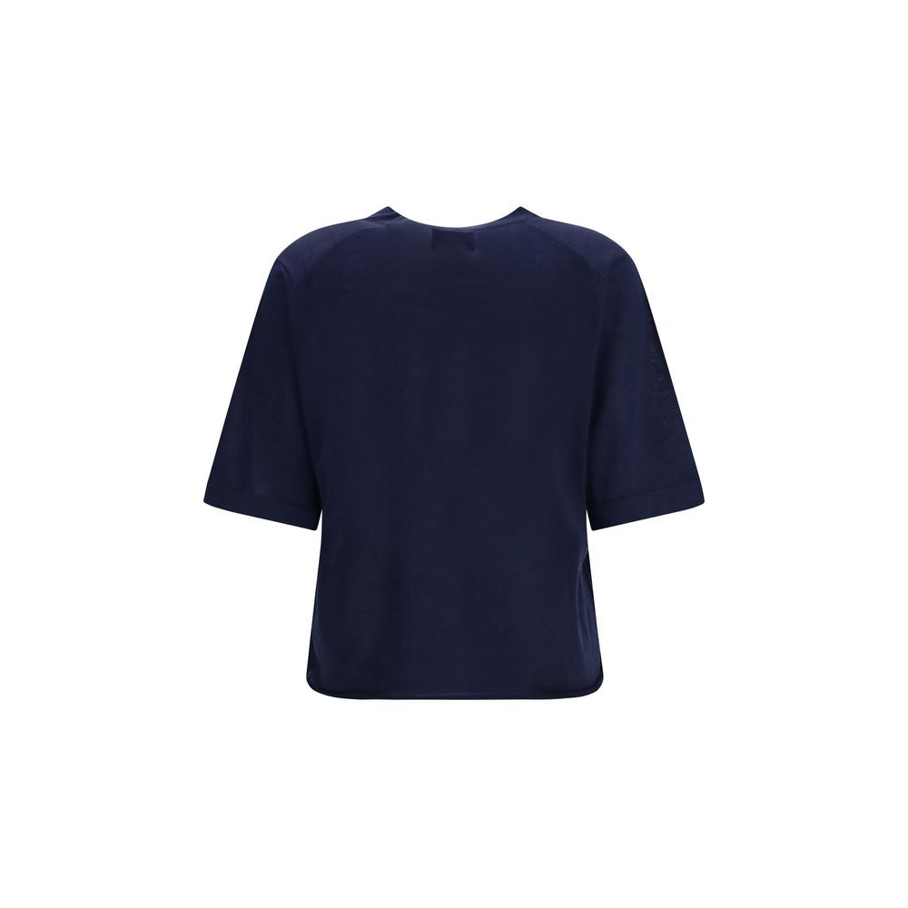 Loulou De Saison Blue Cashmere T-Shirt | Regal Royce