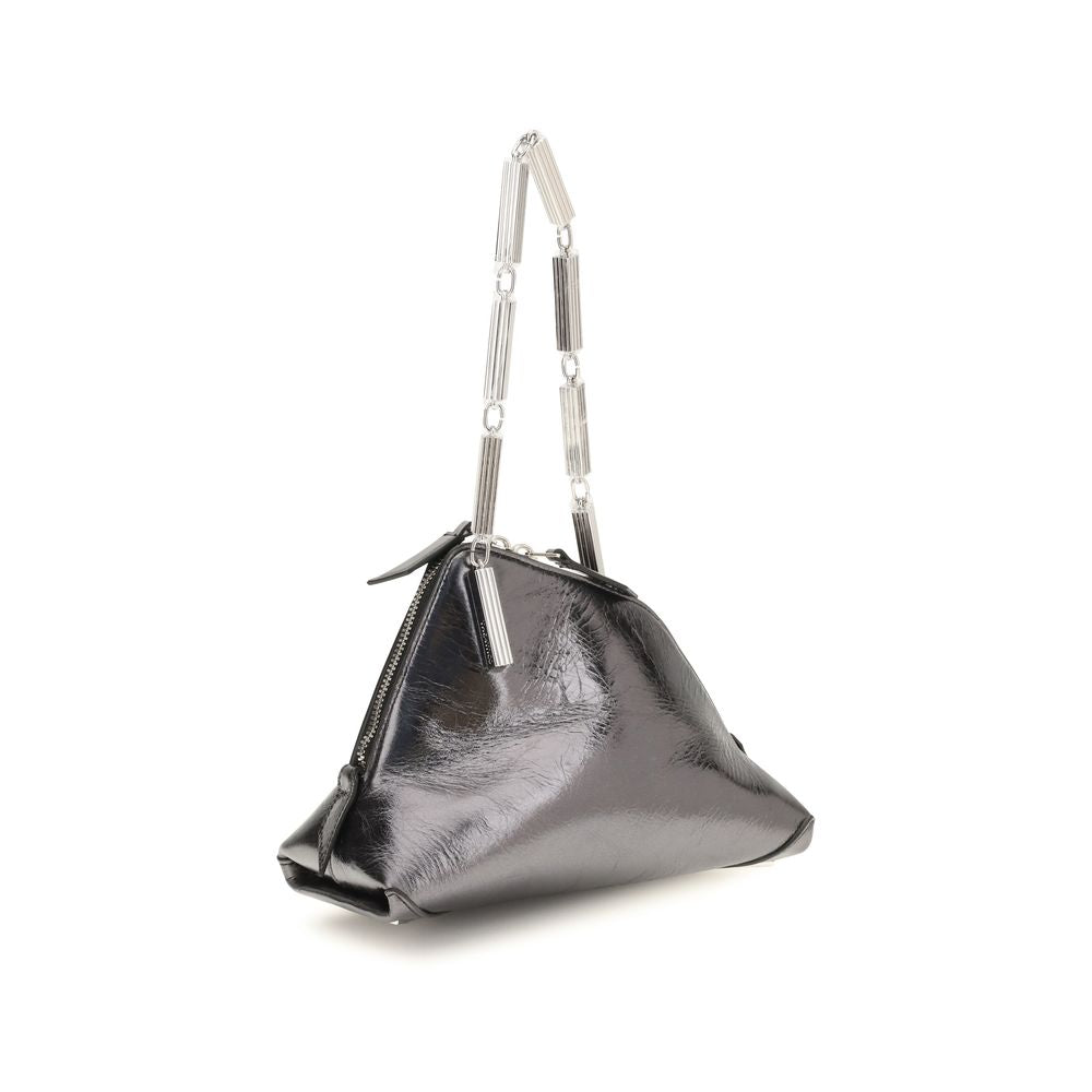 The Attico Silver Calf Leather Bos Taurus Handbag | Regal Royce