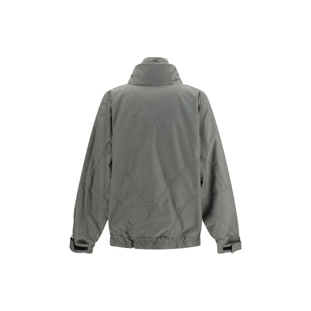 The Attico Gray Cotton Bomber | Regal Royce
