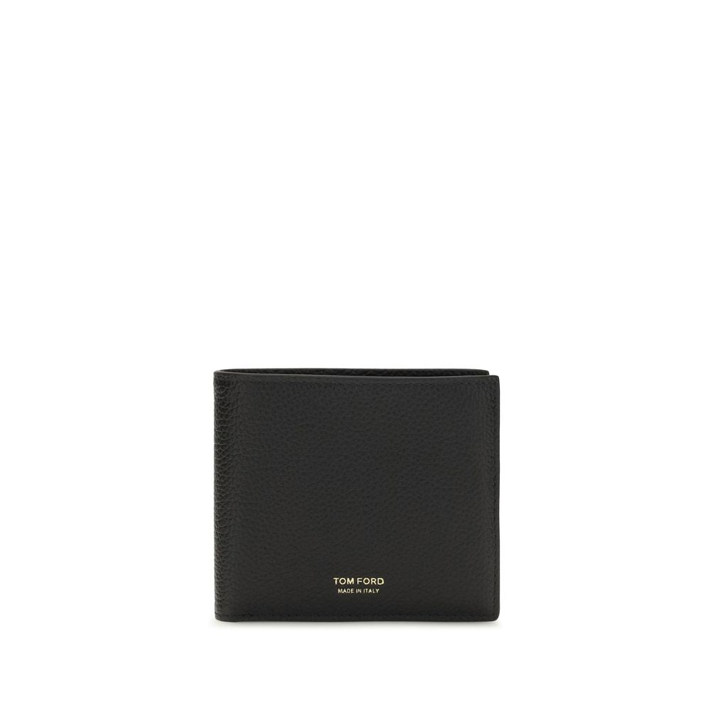 Tom Ford Black Calf Leather Bos Taurus Wallet | Regal Royce