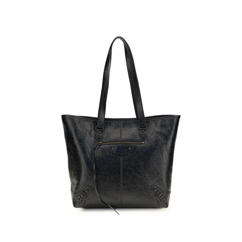 Balenciaga Black Lamb Ovis Aries Aries Shoulder Bag | Regal Royce