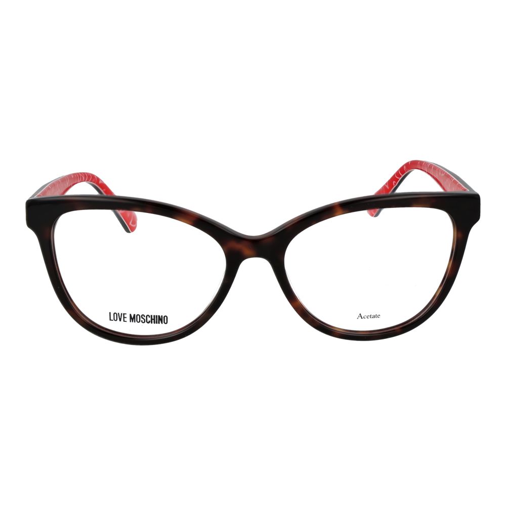 Love Moschino Brown Acetate Glasses (Frames) | Regal Royce