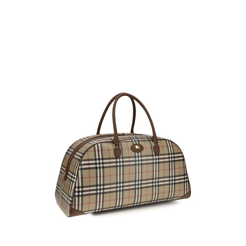 Burberry Beige Cotton Shoulder Bag | Regal Royce