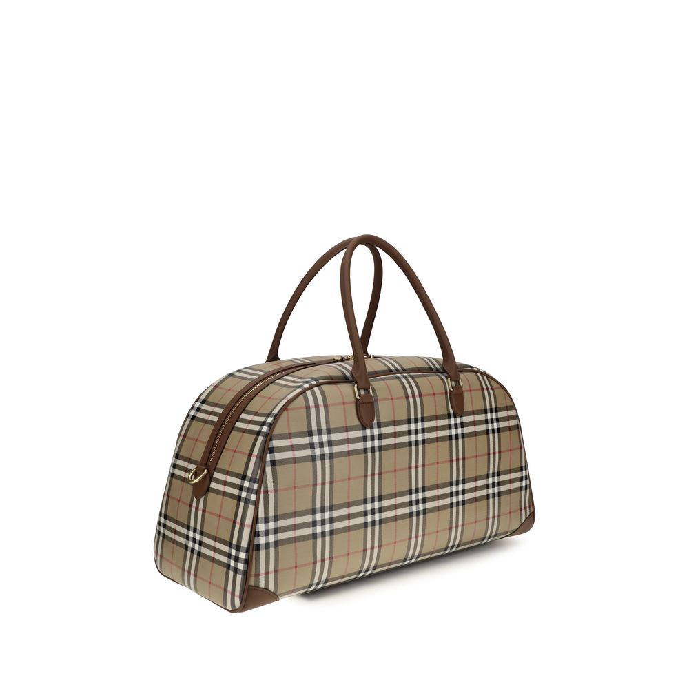 Burberry Beige Cotton Shoulder Bag | Regal Royce