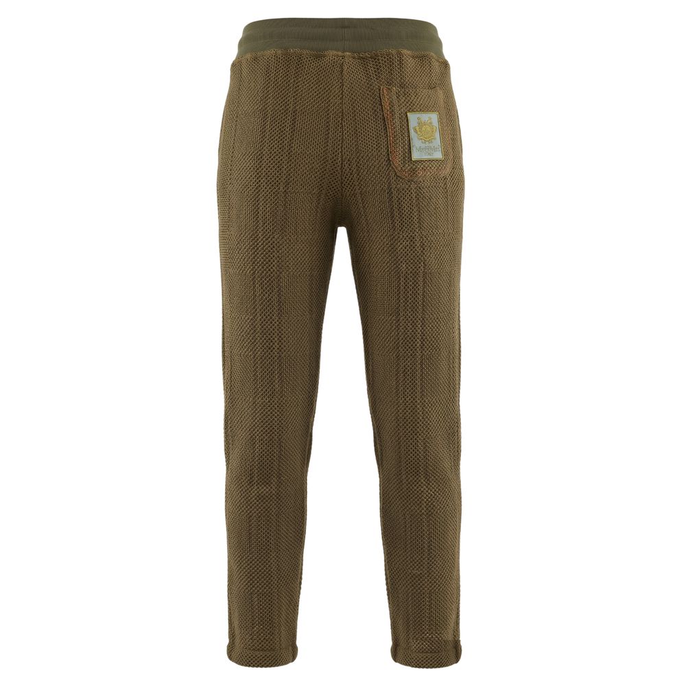 Mr&Mrs Italy Green Mesh Women Pants | Regal Royce