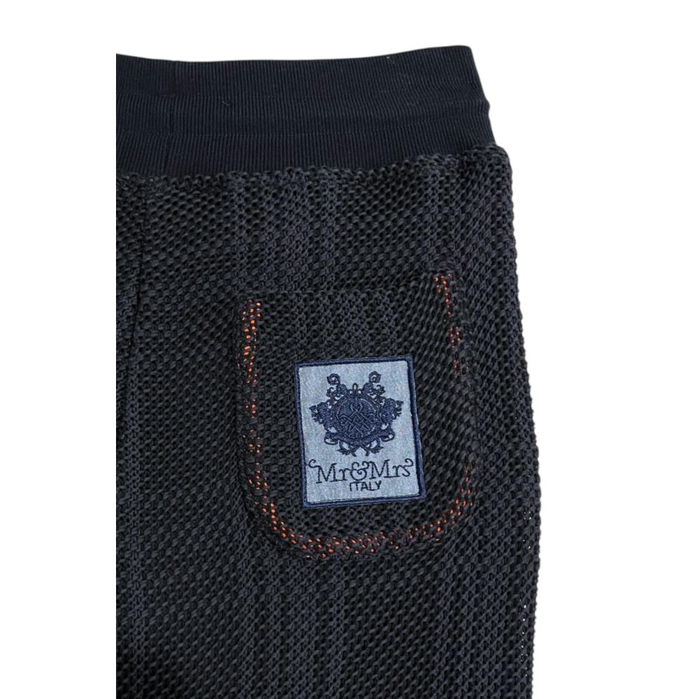 Mr&Mrs Italy Blue Knit Women Pants | Regal Royce