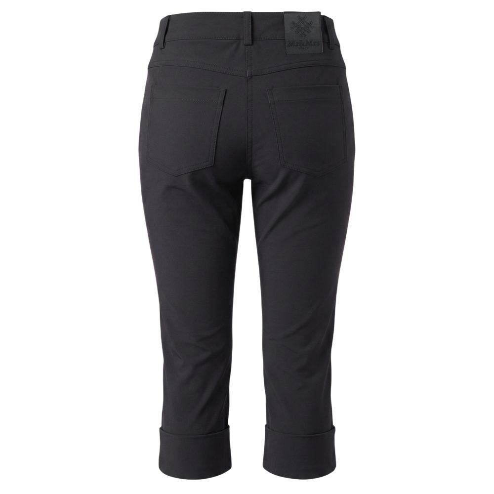Mr&Mrs Italy Black Cotton Women Pants | Regal Royce
