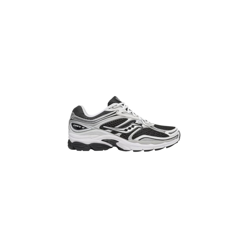 Saucony Black And White Synthetic Athletic Sneakers | Regal Royce