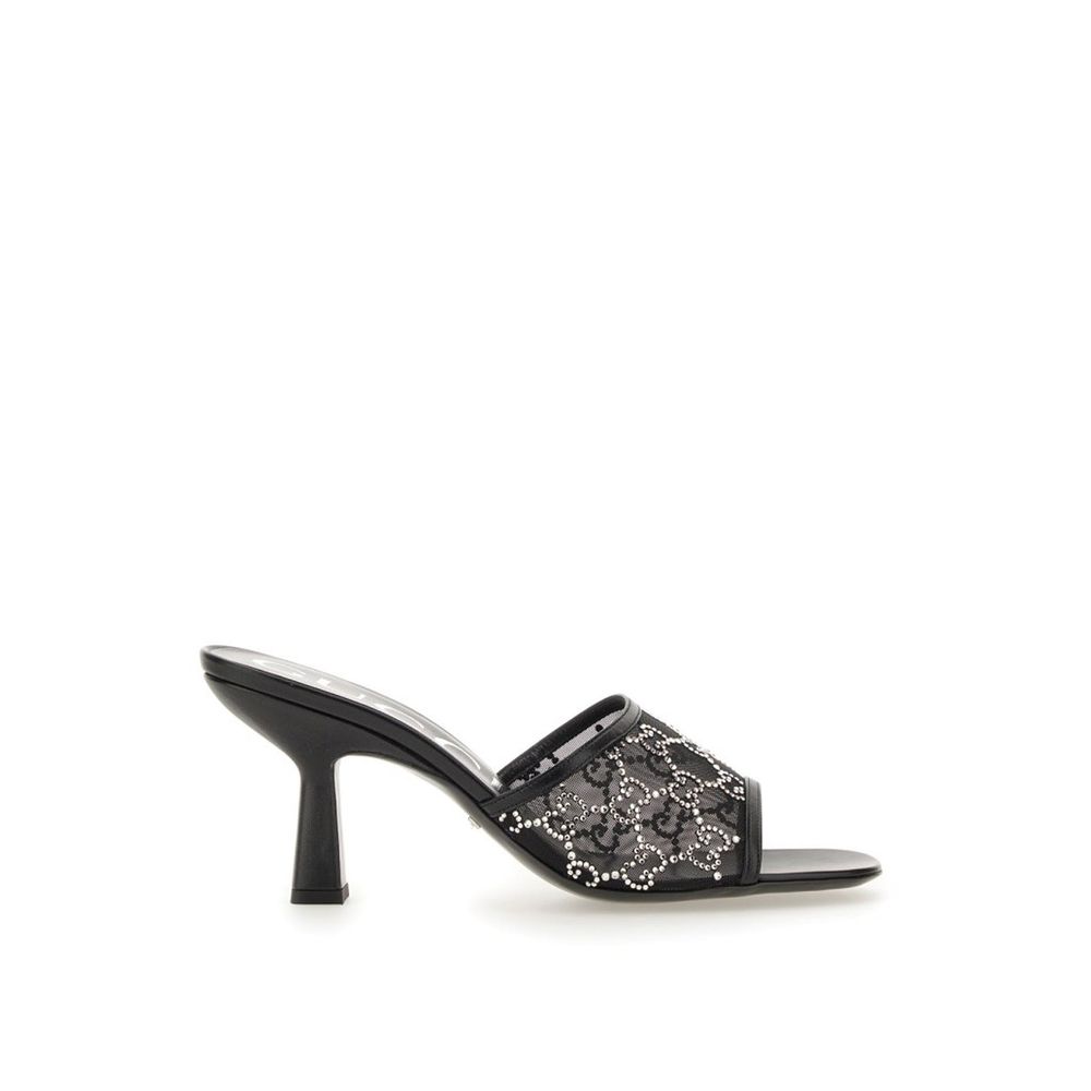 Gucci Black Polyamide Mules | Regal Royce