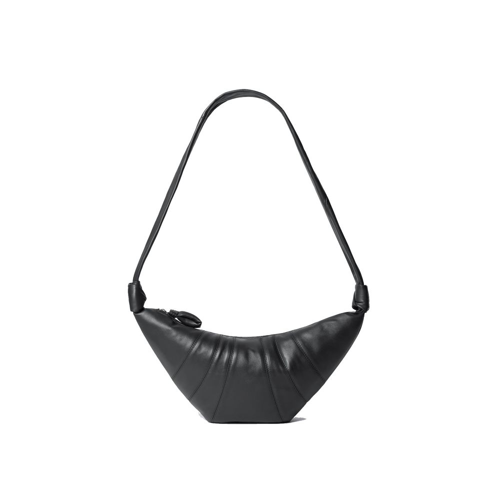 Lemaire Black Lamb Leather Shoulder Bag | Regal Royce
