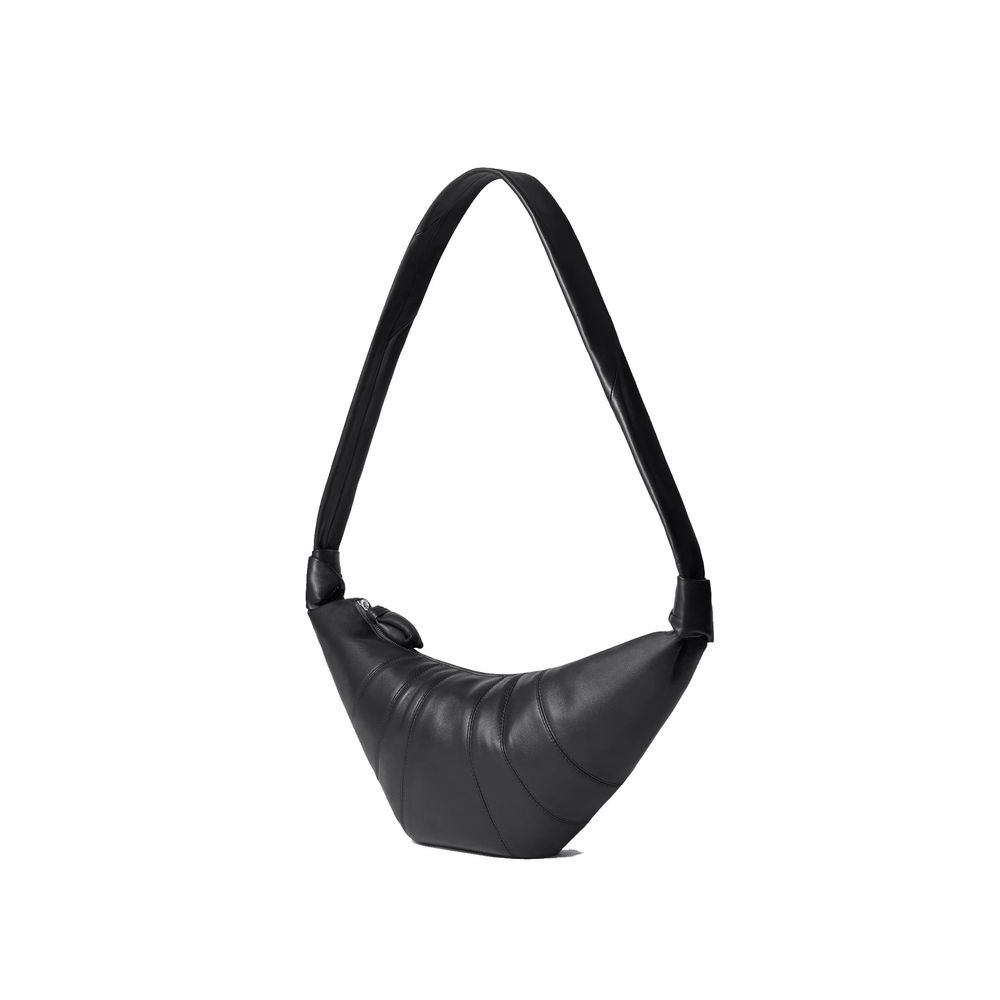 Lemaire Black Lamb Leather Shoulder Bag | Regal Royce
