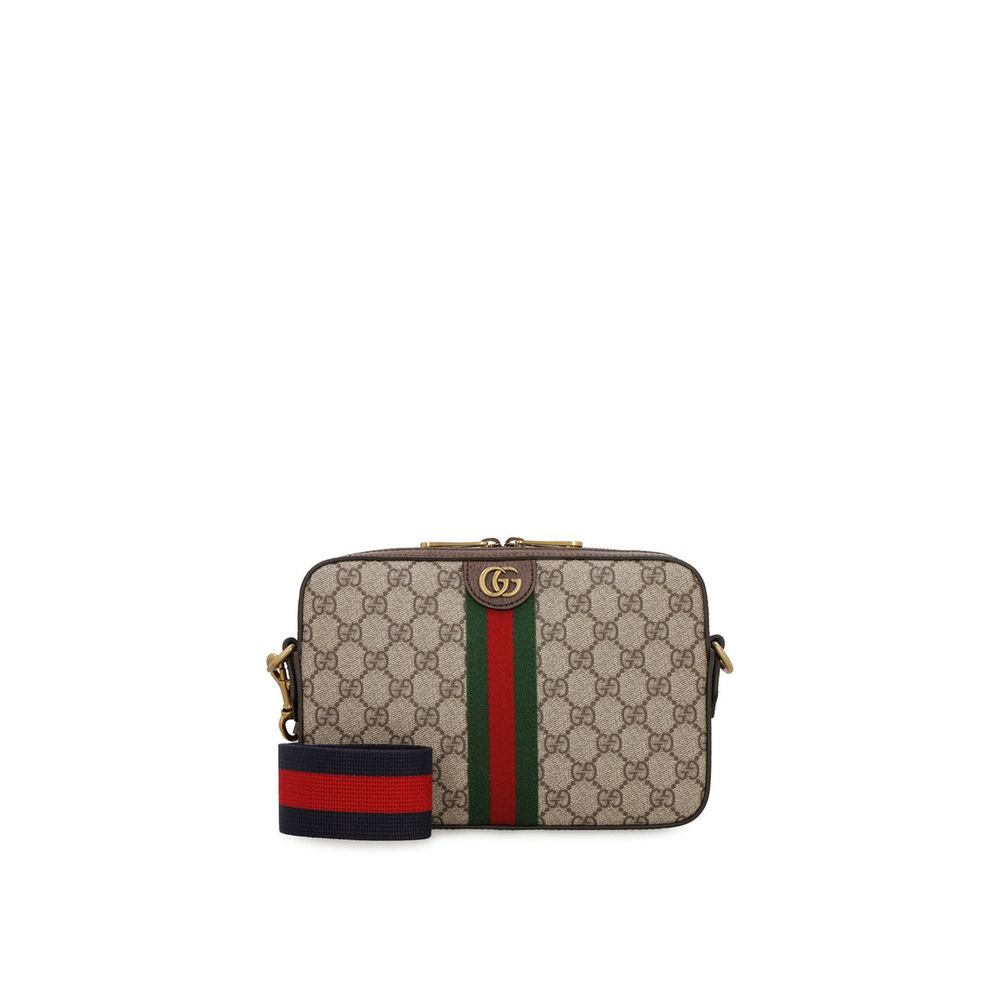 Gucci Beige Cotton Shoulder Bag | Regal Royce