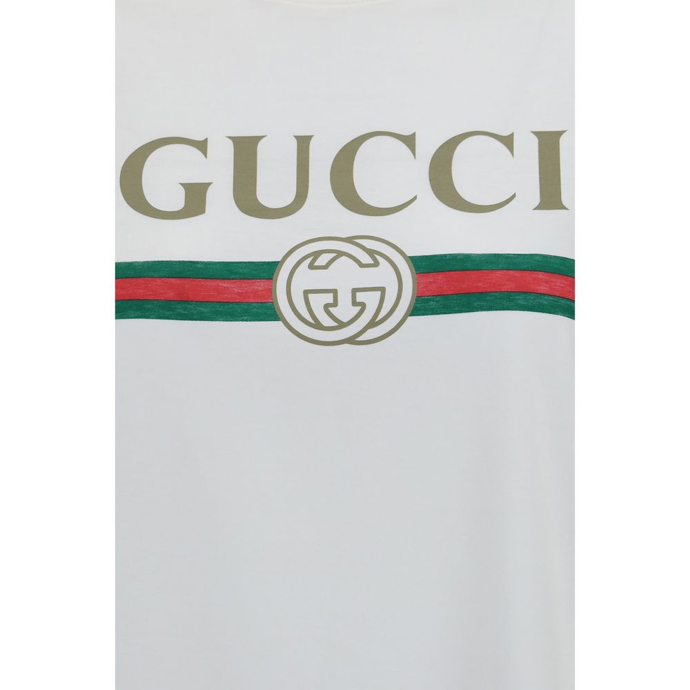 Gucci White Cotton T-Shirt | Regal Royce