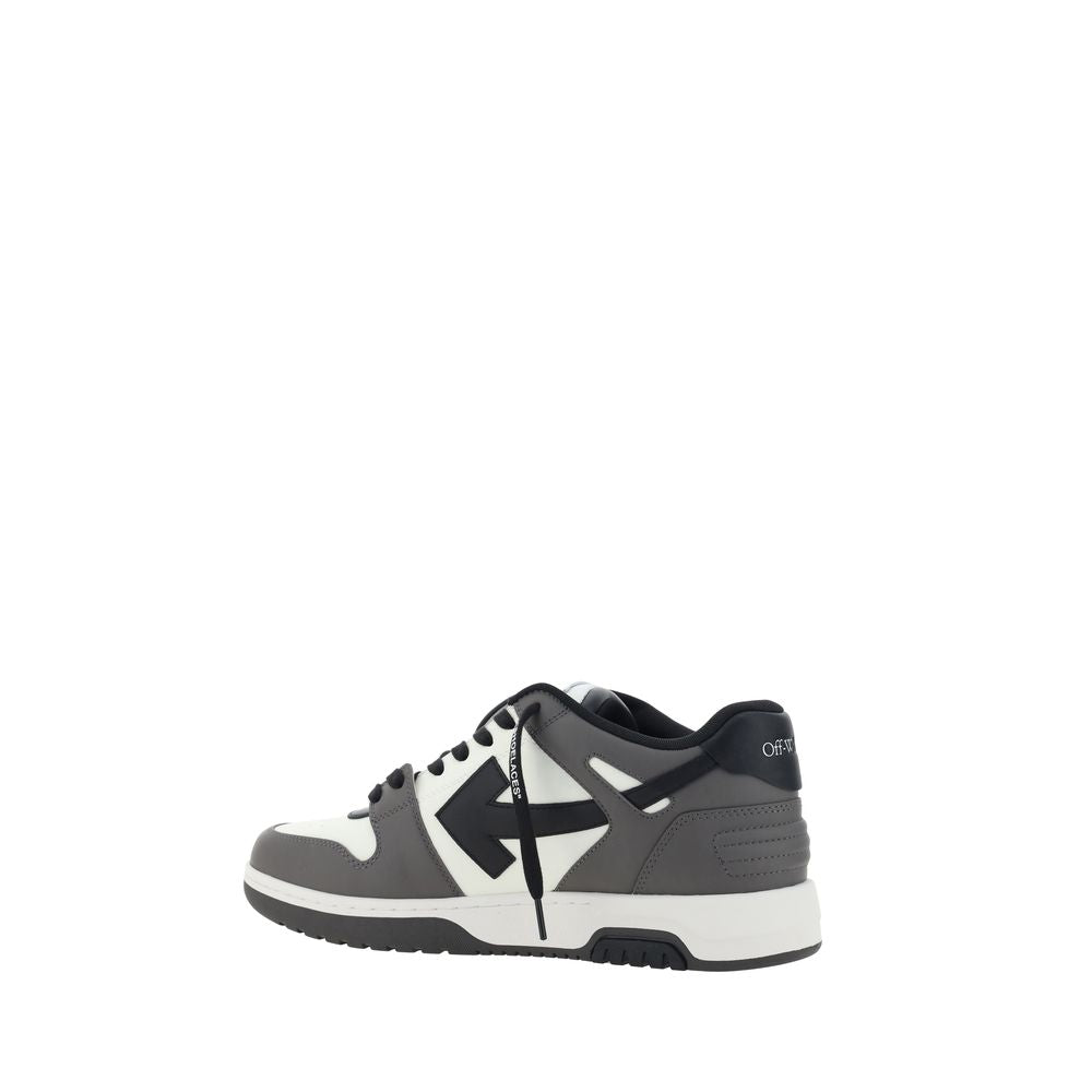 Off-White Multicolor Calf Leather Bos Taurus Athletic Sneakers | Regal Royce