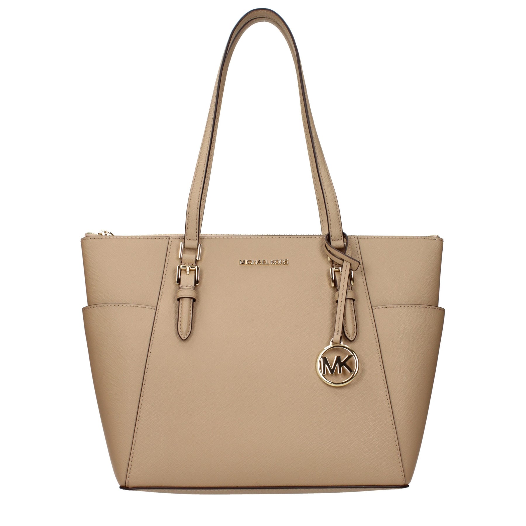 Michael Kors Beige Leather Shoulder Bag | Regal Royce