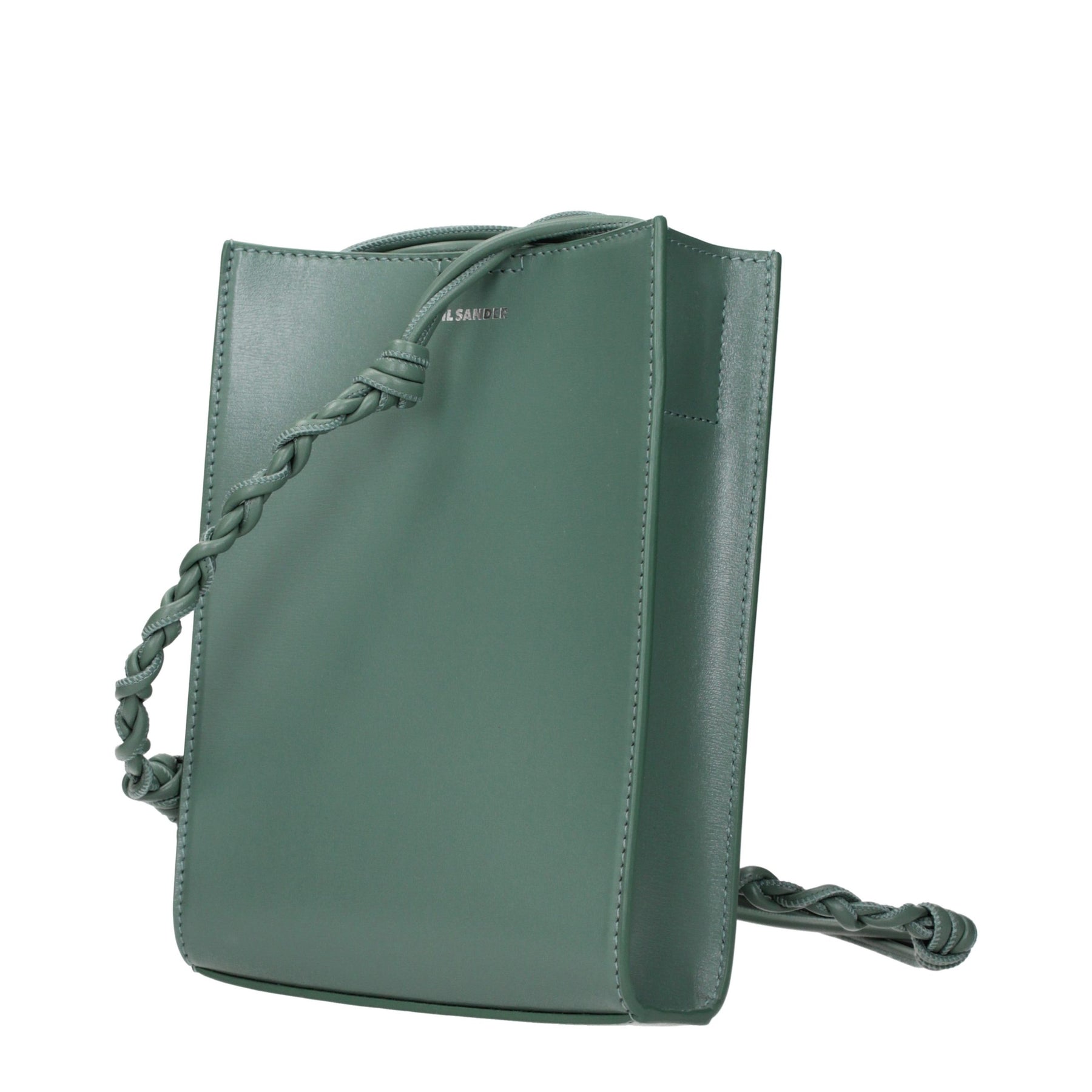 Jil Sander Green Leather Crossbody Bag | Regal Royce