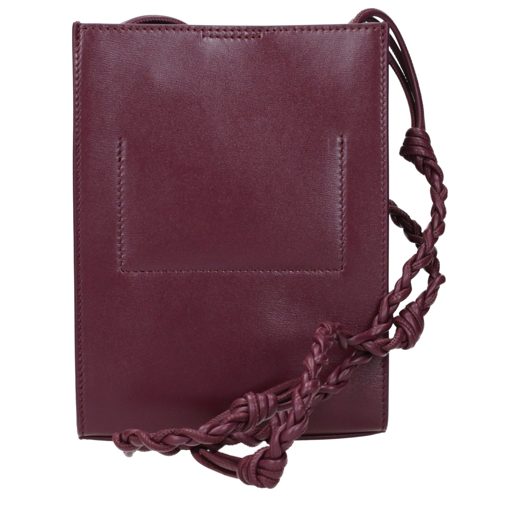 Jil Sander Purple Leather Crossbody Bag | Regal Royce