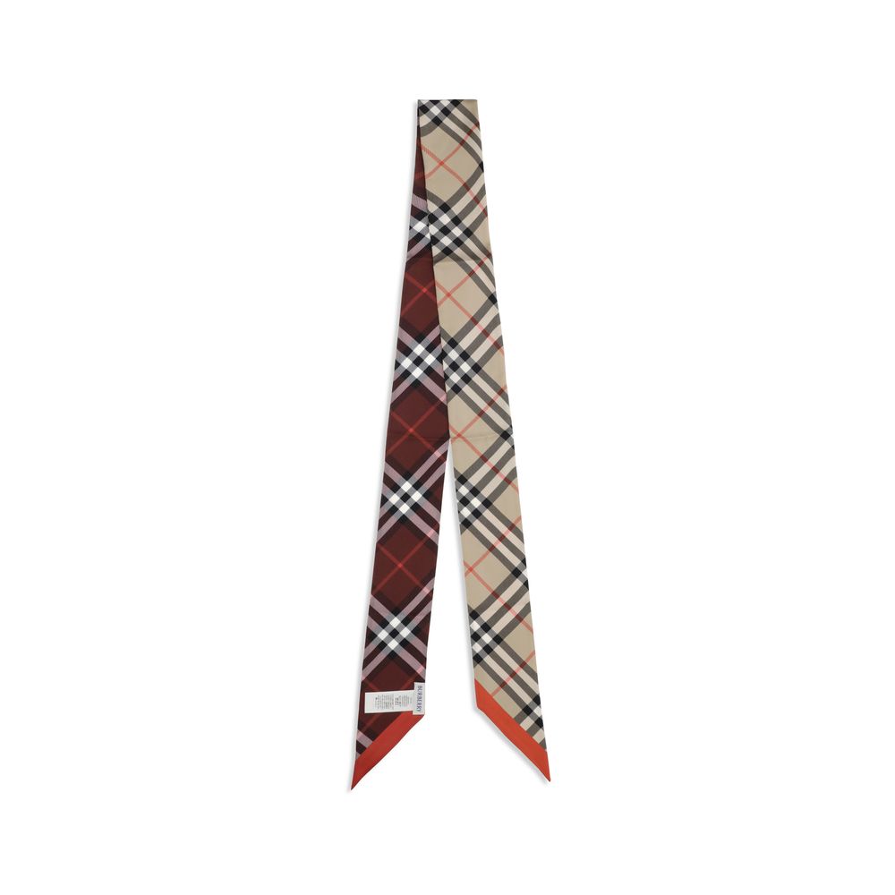 Burberry Beige Silk Scarf | Regal Royce