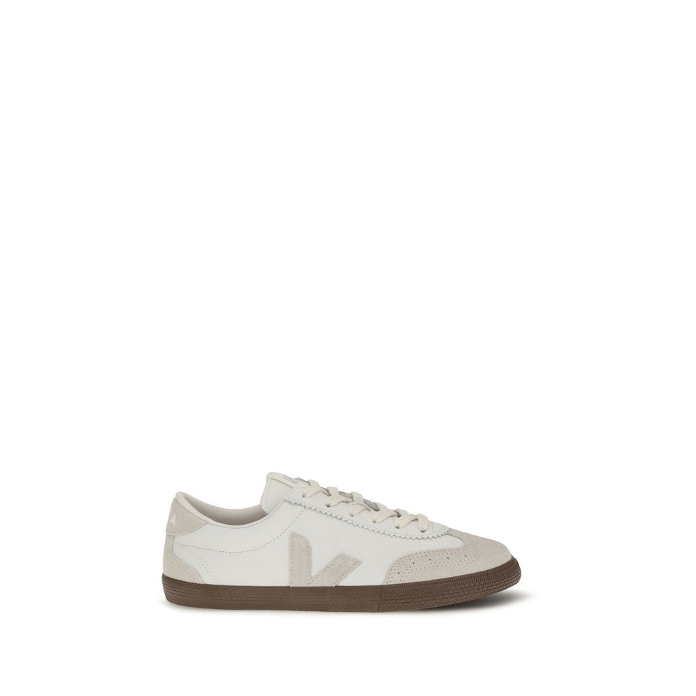 Veja White Calf Leather Bos Taurus Sneakers | Regal Royce