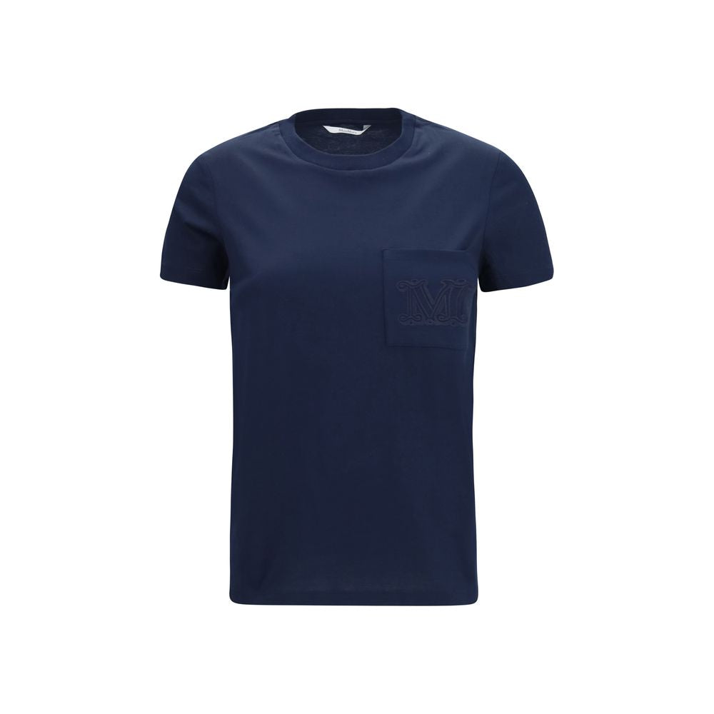 Max Mara Blue Cotton T-Shirt | Regal Royce