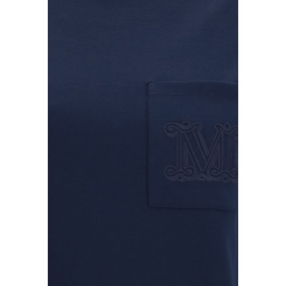 Max Mara Blue Cotton T-Shirt | Regal Royce