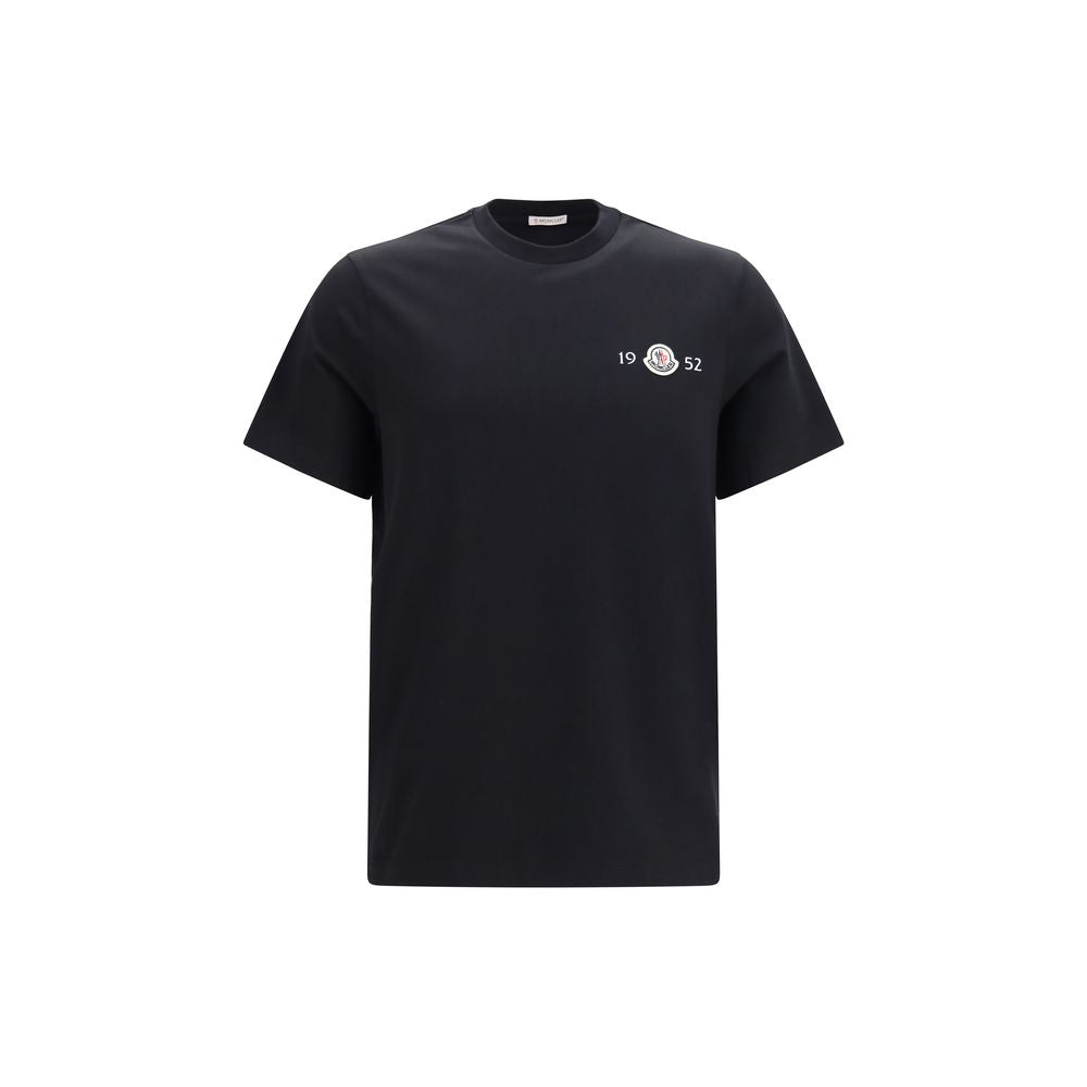 Moncler Black Cotton T-Shirt | Regal Royce