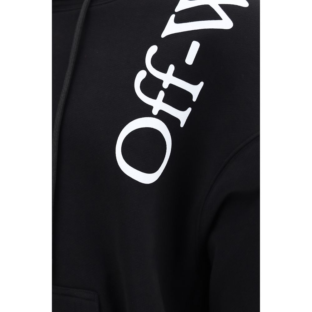 Off-White Black Cotton Sweatshirt | Regal Royce